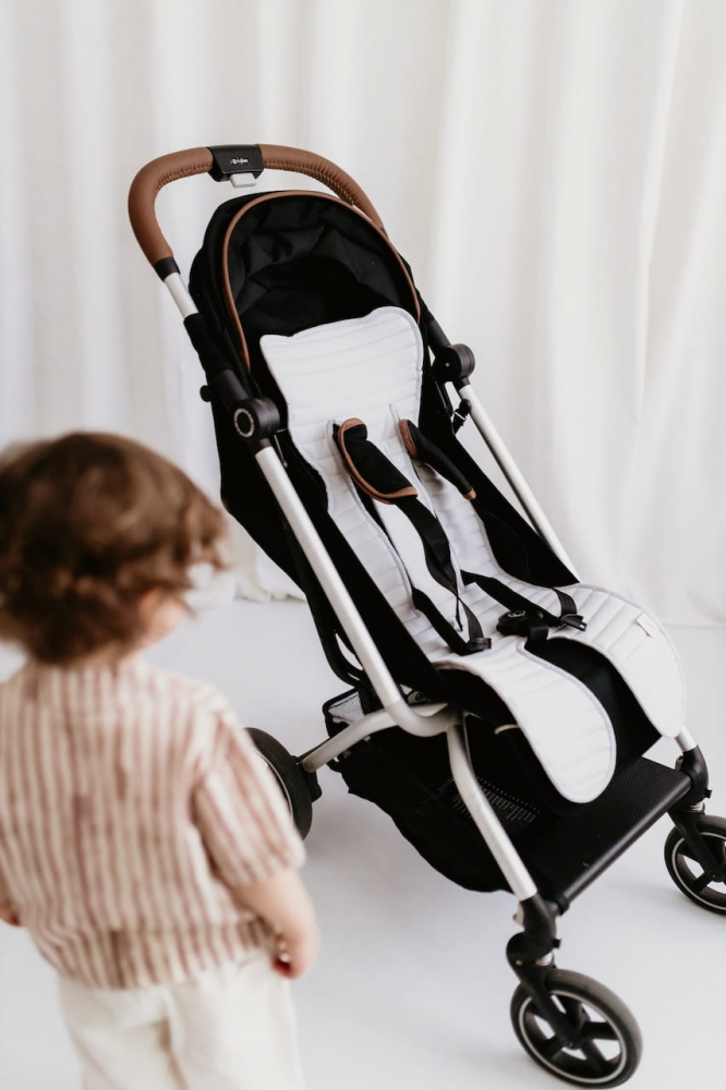 Protectie antitranspiratie 3D pentru carucior parte sport Gri Sleepee - 1