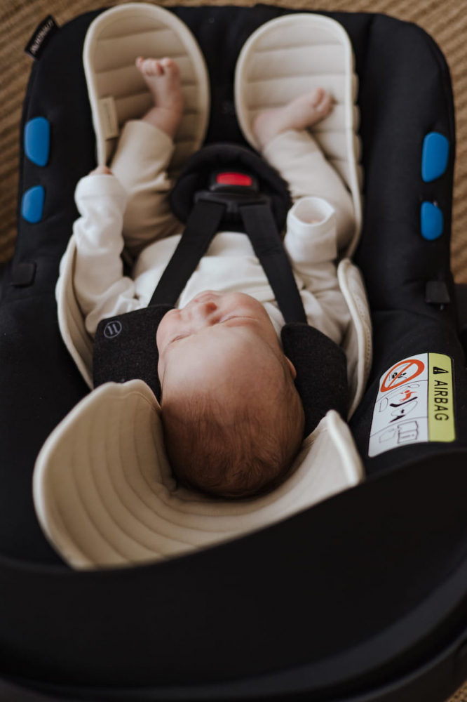 Insert antitranspiratie pentru scaun auto 3D Ocean green Universal Sleepee - 4