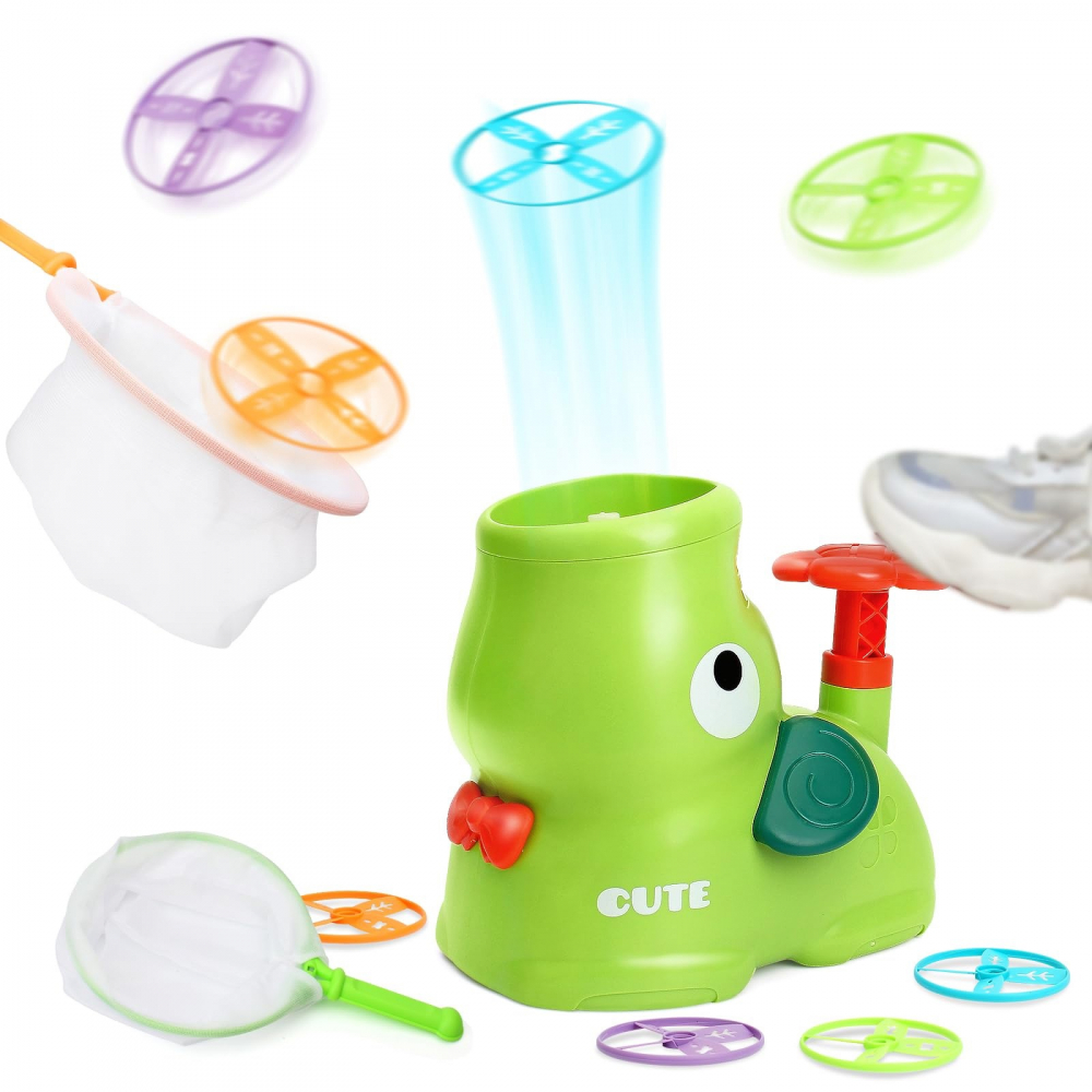 Joc distractiv Lansatorul de discuri Prinde jocul arcade Frisbee,include ochelari de protectie - 1