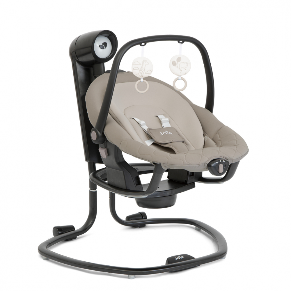 Leagan si balansoar rotativ 2 in 1 Joie Serina Hazelnut - 5