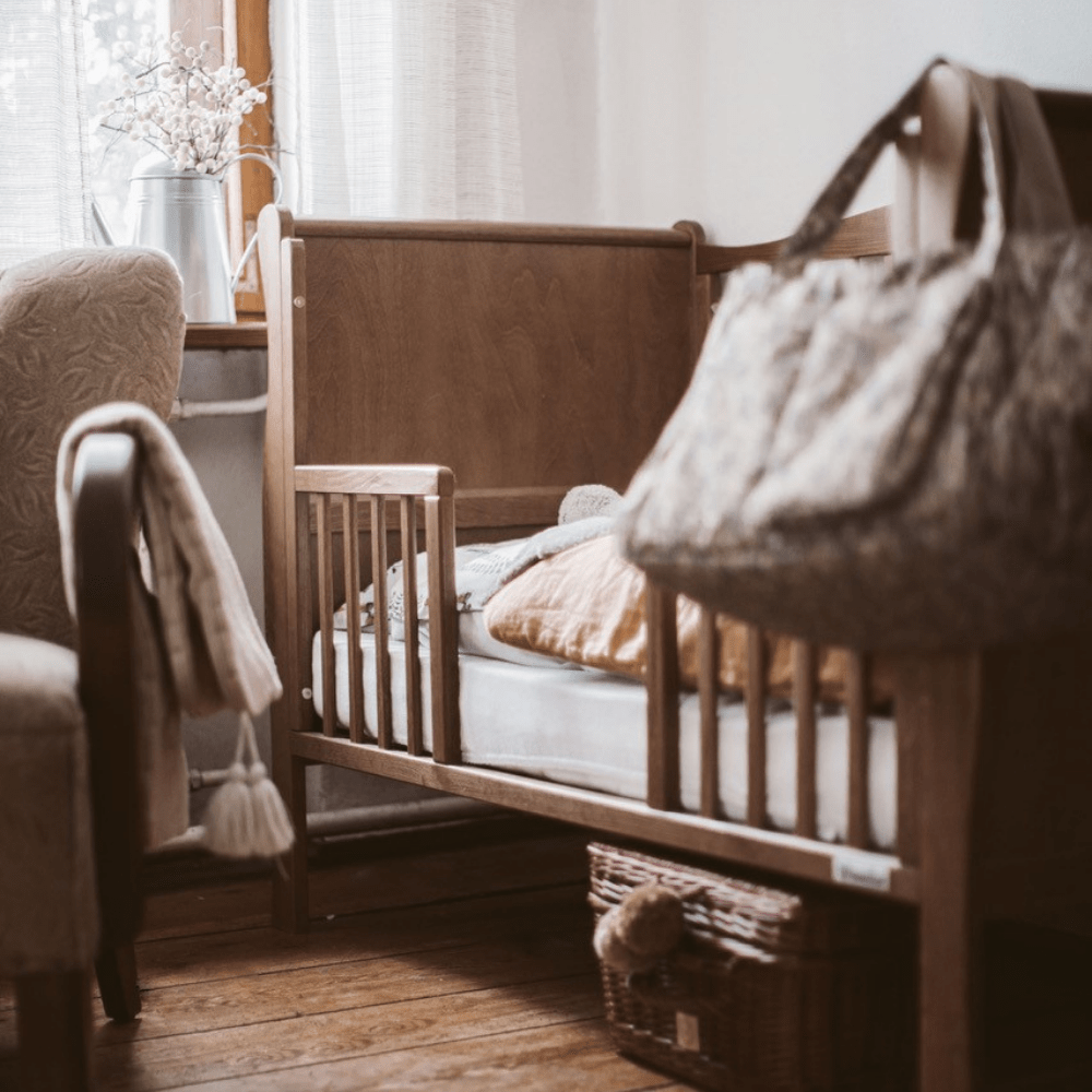 Latura deschisa Woodies pentru patut noble vintage 120x60 cm - 3