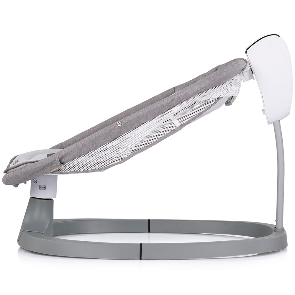 Leagan electric pentru copii Chipolino Lambada Cloud cu telecomanda, functie de scaun, sezut reglabil, plasa anti-insecte - 3