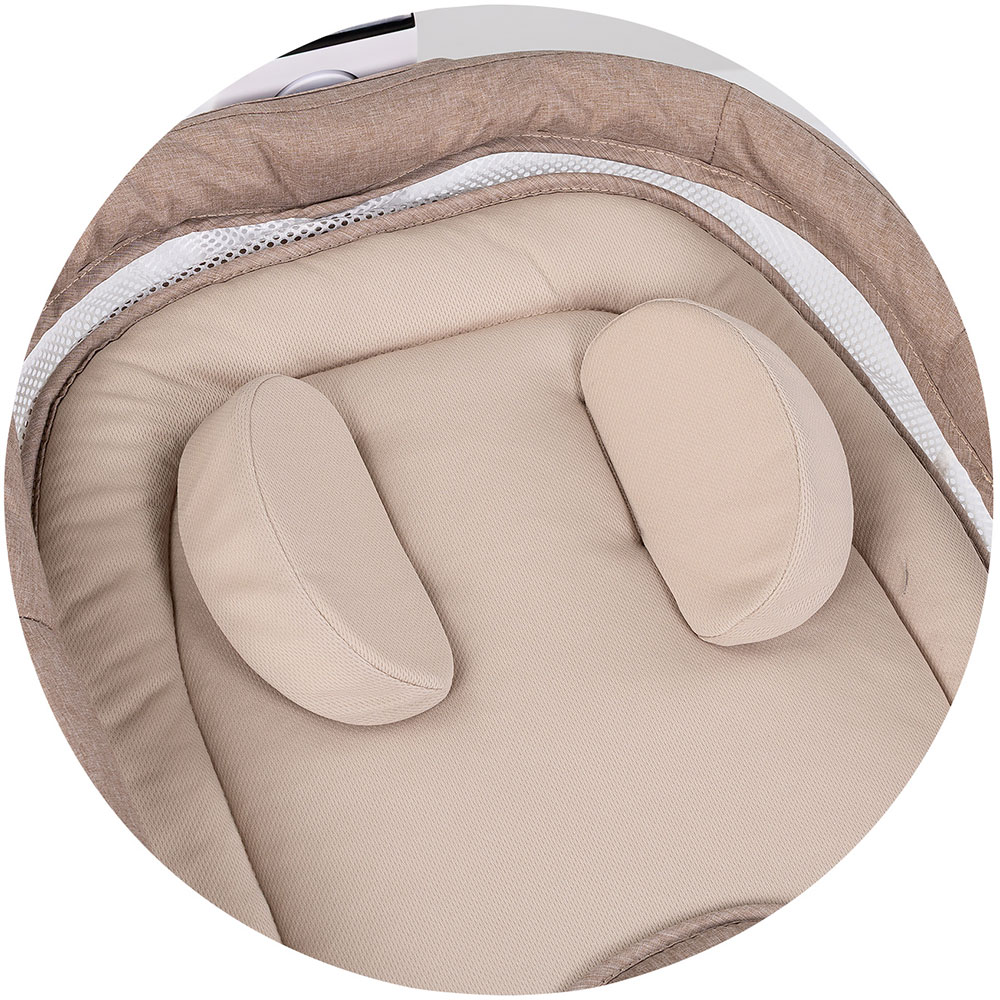 Leagan electric pentru copii Chipolino Lambada Tiramisu cu telecomanda, functie de scaun, sezut reglabil, plasa anti-insecte - 6