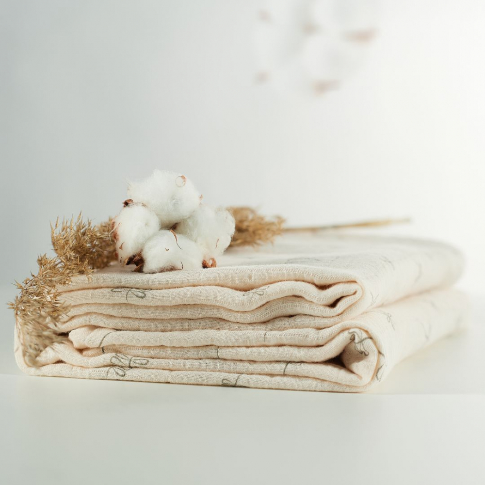 Muselina multifunctionala din bumbac organic 120 x 120 cm Onino Snuggle.me Pure life - 7