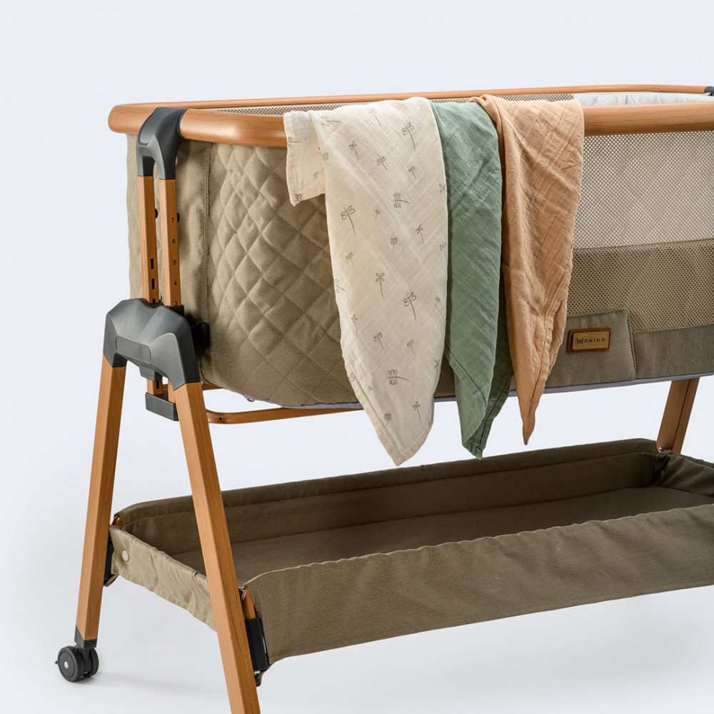 Patut co-sleeper Onino Dream.me Misty taupe - 1