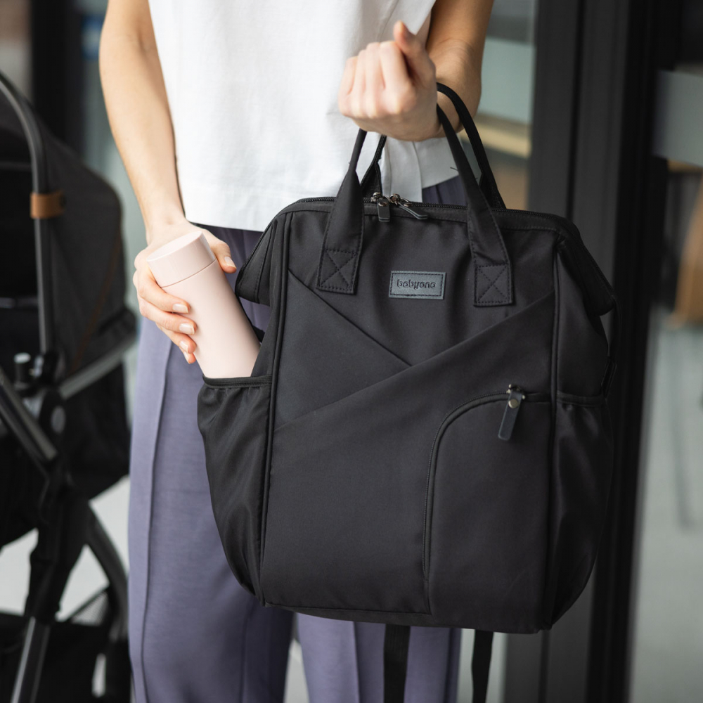 Rucsac pentru mamici Babyono Modern Stile Negru - 11