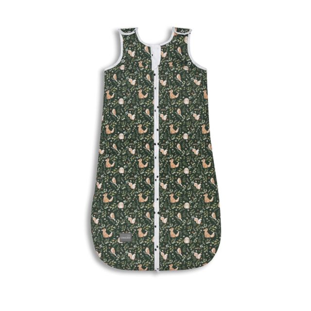 Sac de dormit din bumbac 0-24 luni Grow with me Forest Green Sleepee 2,5 Tog - 3