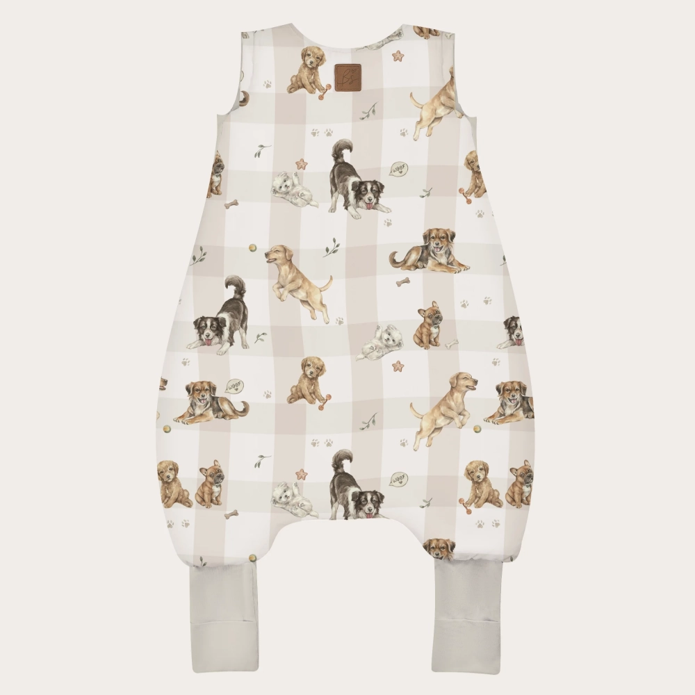 Sac de dormit din bumbac 1-3 ani Babysteps Happy puppies 1 Tog - 2