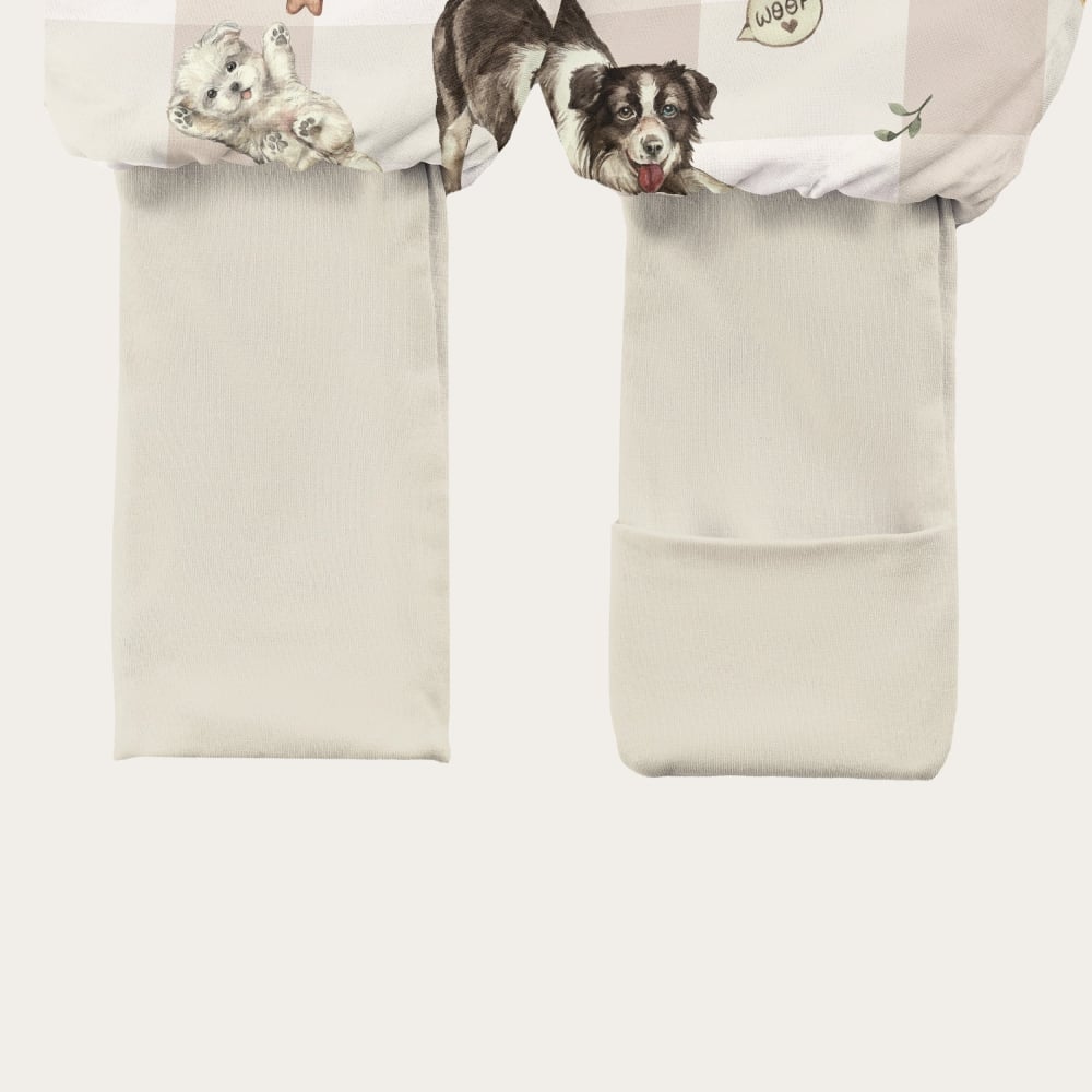 Sac de dormit din bumbac 1-3 ani Babysteps Happy puppies 1 Tog - 3