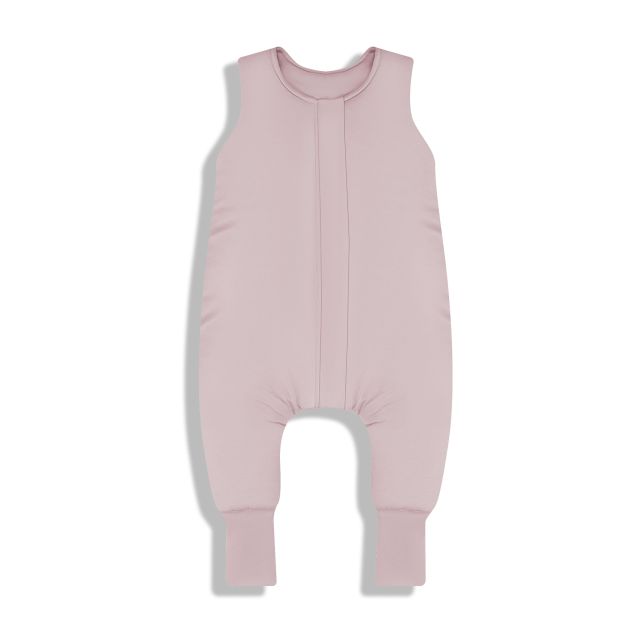 Sac de dormit cu 2 fete din bumbac cu picioare 6-12 luni light Rose Sleepee 1.5 Tog - 1