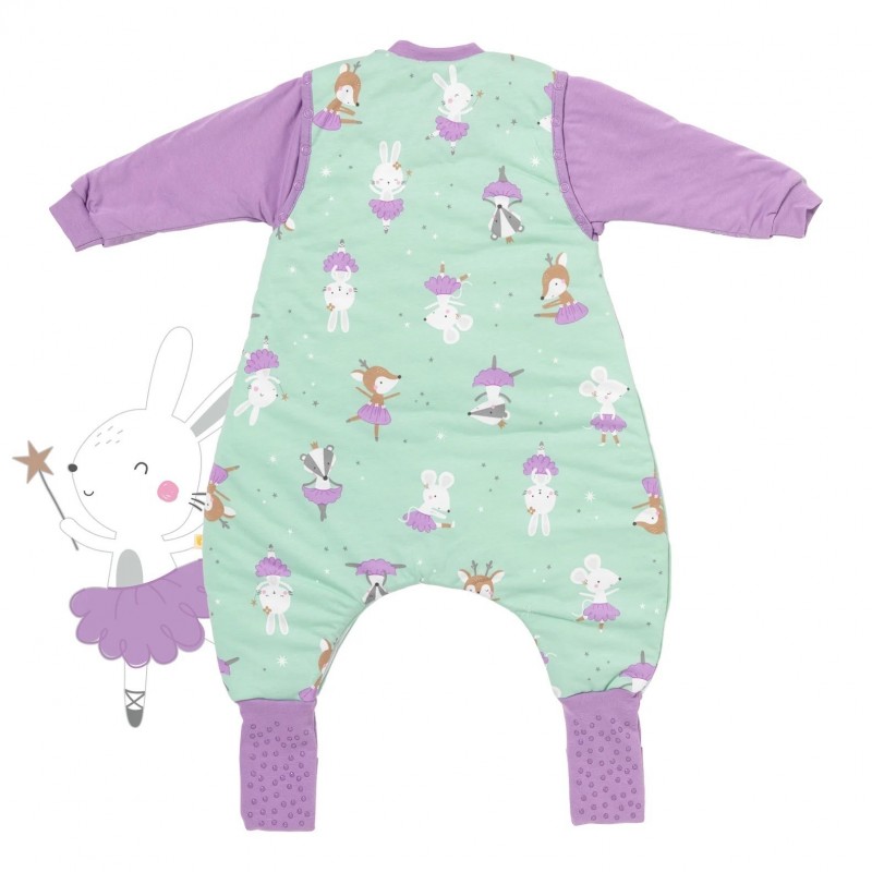 Sac de dormit cu picioruse si maneca lunga detasabila Ballerina 130 cm + manseta 1.0 Tog - 3