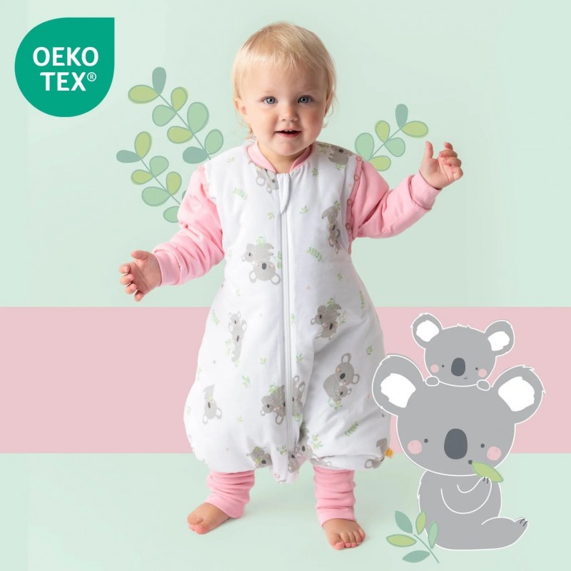 Sac de dormit cu picioruse si maneca lunga detasabila Koala 100 cm + manseta 1.0 Tog - 2