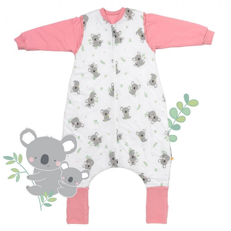 Sac de dormit cu picioruse si maneca lunga detasabila Koala 100 cm + manseta 1.0 Tog - 3