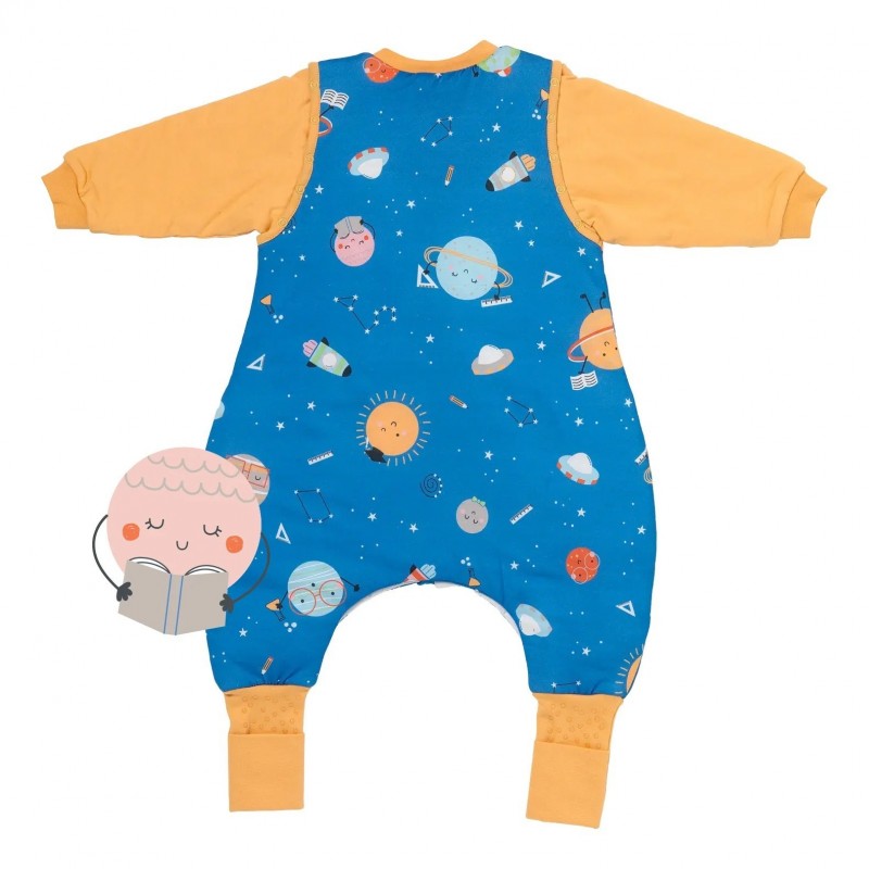 Sac de dormit cu picioruse si maneca lunga detasabila Space 110 cm + manseta 1.0 Tog - 1