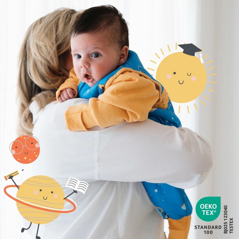 Sac de dormit cu picioruse si maneca lunga detasabila Space 110 cm + manseta 1.0 Tog - 3