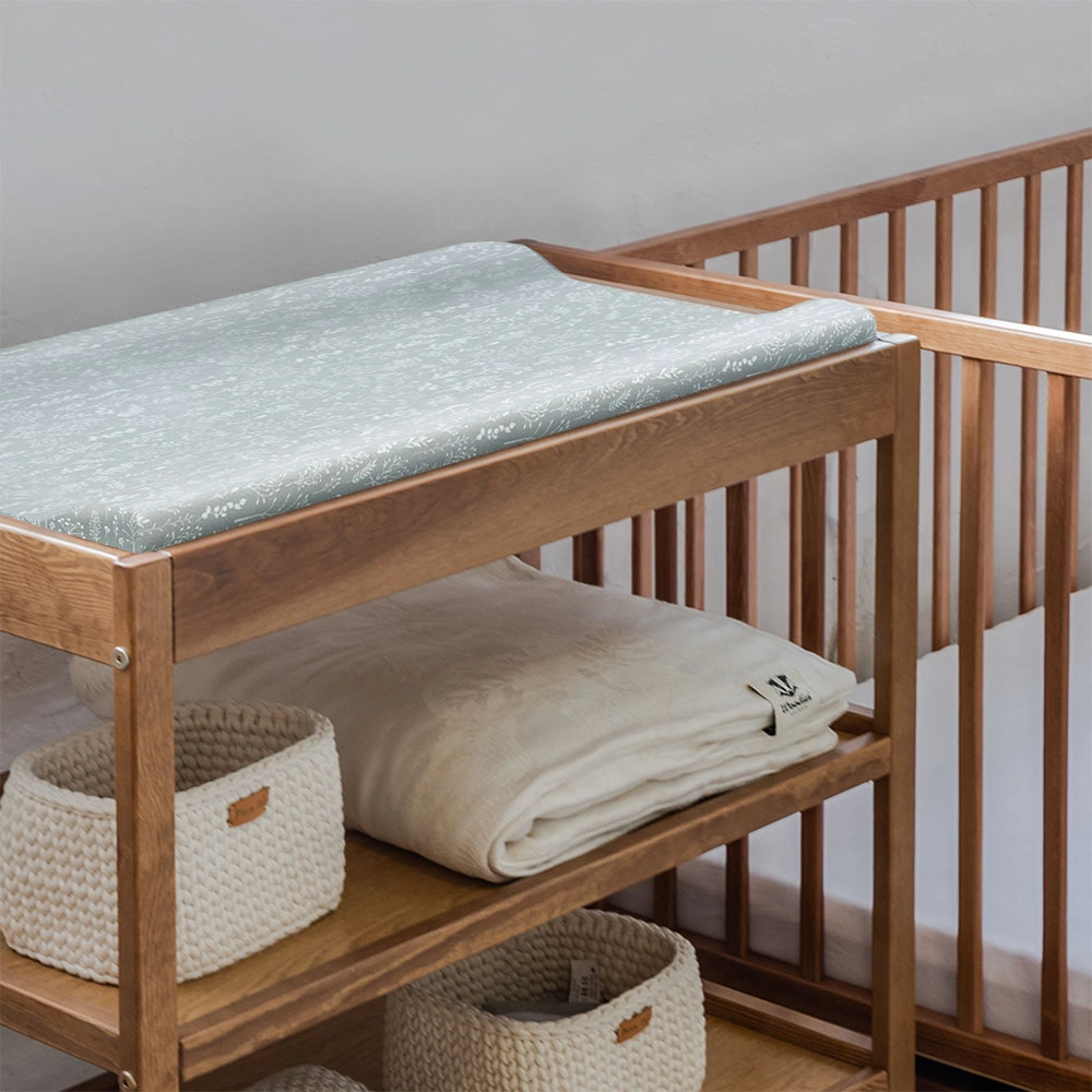 Saltea din spuma Woodies boho pentru masa de infasat 70x40 cm