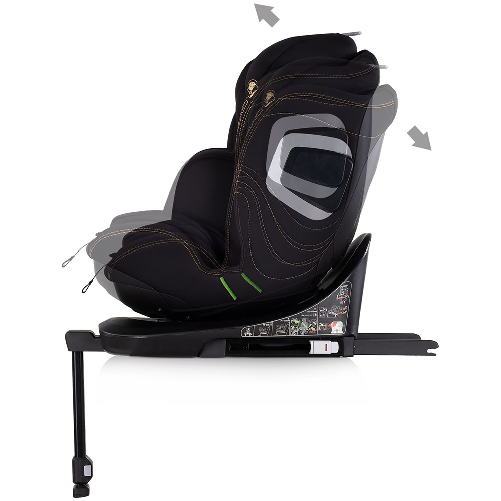 Scaun auto pentru copii Chipolino Clima Air Blackberry I-Size 40-150 cm cu sistem isofix si sezut rotativ - 6