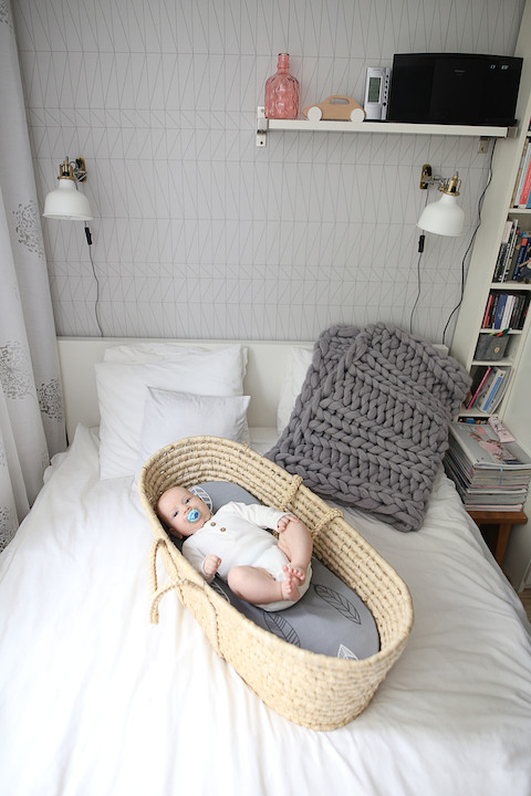 Set 2 cearsafuri cu elastic pentru landoucosulet bebe Bumbac Green ForestGri Sleepee - 1