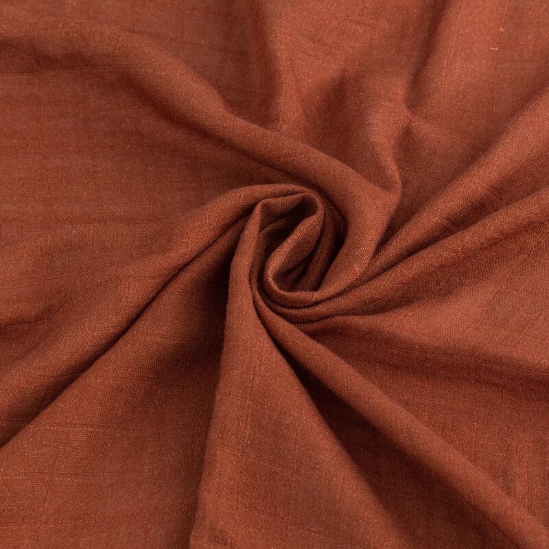 Set 3 scutece PetiteMars Earth Tones Moussy din muselina de bambus, hipoalergenice, 68x68 cm - 2