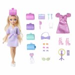 Papusa Barbie dream besties malibu cu accesorii fashion