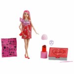 Papusa Barbie party unboxed reveal petrecere glam