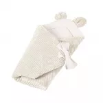 Paturica de infasat pentru bebelusi MeowBaby aesthetic vanilla