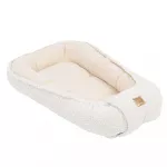 Babynest pentru bebelusi MeowBaby bearly cream