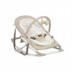 Balansoar Jane Fold Iris pliabil, bara de jucarii si spatar reglabil