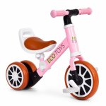 Bicicleta 2 in 1 cu pedale detasabile 2 ani+ Ecotoys Roz greutate admisa 30 kg