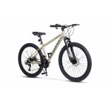 Bicicleta MTB Velors Rambler V26310A Olive/Negru, roti 26 inch, inaltime utilizator 150-165 cm, greutate suportata 120 kg