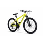 Bicicleta MTB Velors Rambler V26310A Verde/Negru, roti 26 inch, inaltime utilizator 150-165 cm, greutate suportata 120 kg