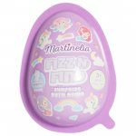 Bomba de baie efervescenta cu surpriza in interior mov Martinelia 150g