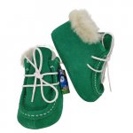 Botosei cu guler din blana Velur Vernil Yeti din piele naturala marime 17