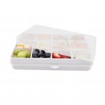 Cutie snack cu 12 compartimente Melii Luxe Ivory