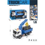 Camion cu frictiune si brat macara