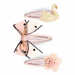 Set de 3 agrafe de par Violette Djeco colectia plume