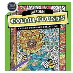 Carte de colorat pe numere MindWare gradini