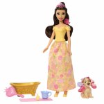 Papusa Bella Disney Princess cu catel si accesorii