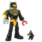 Set figurina batman si costum exo cu lumini si sunete fisher price imaginext dc super friends