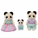 Figurine Sylvanian families Epoch Familia ursuletilor panda trio