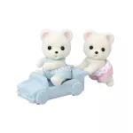 Figurine Sylvanian families Epoch Gemeni ursuleti polari