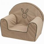 Fotoliu din burete pentru copii Bubaba Bunny Bej 9 luni-5 ani