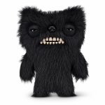 Jucarie de plus 23 cm Fuggler Ciudateii cu fata de part Munch Munch Black long