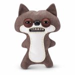 Jucarie de plus 23 cm Fuggler Ciudateii cu fata de part Suspicious Fox Chase