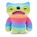 Jucarie de plus 23 cm Fuggler Ciudateii cu fata de part Wide eyed Weirdo Multi