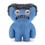 Jucarie de plus 23 cm Fuggler Ciudateii cu par Gnawling Terror Wig Teal