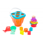 Galeata cu capac si 15 piese de joaca 18 luni+ Fillikid