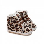 Ghetute imblanite pentru fetite cu imprimeu animal print 6-9 luni marime 19