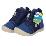 Ghetute pentru copii Baby fox Flipper Testoasa Nappa Bleumarin din piele naturala marime 19