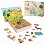 Jucarie magnetica cu animale Happi Hobbi